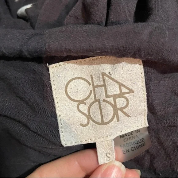 Chaser Soft Pants Tie Dye Pull On Gathered Ankle Jogger Pants Gray Size Small - Picture 4 of 4